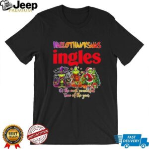 Grinch x Ingles happy HalloThanksMas it’s the most wonderful time of the year shirt Grinch x Ingles happy HalloThanksMas it’s the most wonderful time of the year shirt