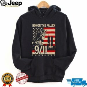 Honor The Fallen September 11 American Flag Shirt