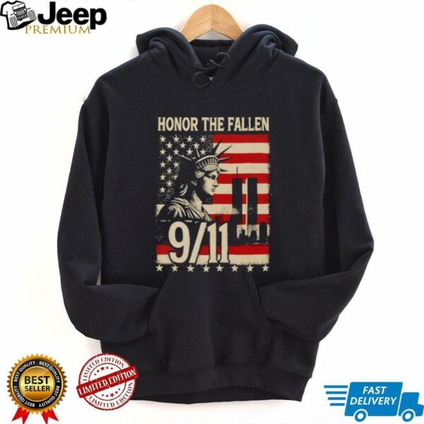 Honor The Fallen September 11 American Flag Shirt