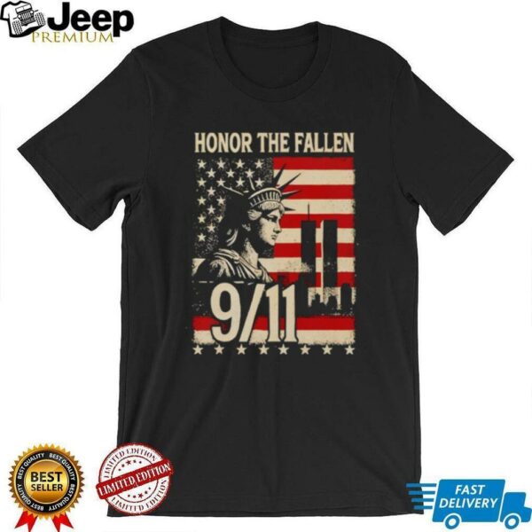 Honor The Fallen September 11 American Flag Shirt