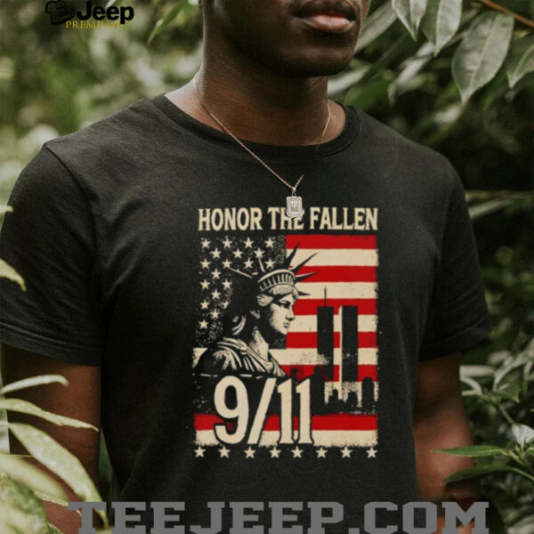 Honor The Fallen September 11 American Flag Shirt