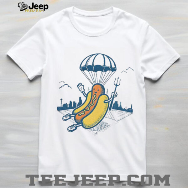 Hot dogs from Heaven Seattle Mariners Baseball MLB shirt