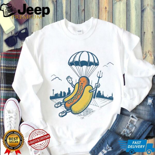 Hot dogs from Heaven Seattle Mariners Baseball MLB shirt