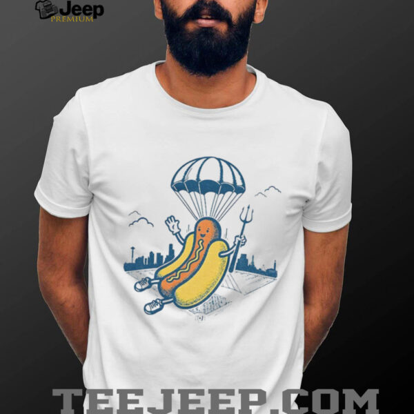 Hot dogs from Heaven Seattle Mariners Baseball MLB shirt