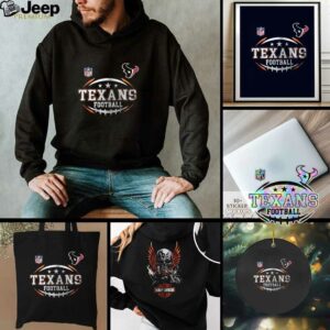 Houston Texans NFL Harley Davidson motorcycle graphic shirt