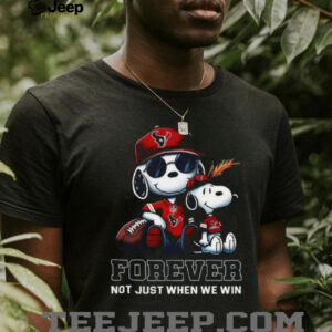 Houston Texans Peanuts Snoopy Forever shirt