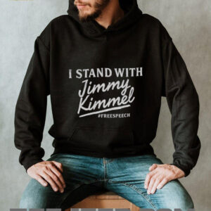 I Stand with Jimmy Kimmel Free Speech Late Night TV supporter shirt
