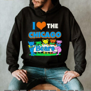 I love Chicago Bears NFL x Grateful Dead shirt