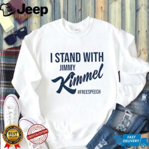 I stand with Jimmy Kimmel Free Speech shirt