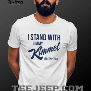 I stand with Jimmy Kimmel Free Speech shirt