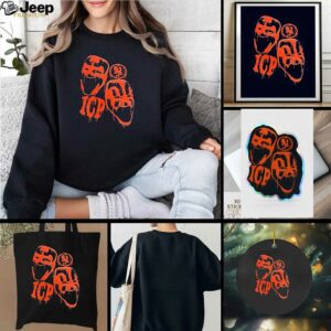 ICP Orange Faces Girly Shirt