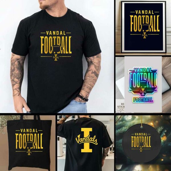 Idaho Vandals football logo shirt