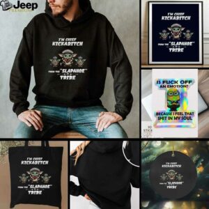 Im chief kickabitch native Baby Yoda from the slapahoe funny tribe t shirt