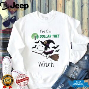 I’m the Dollar Tree Snoopy Witch Halloween shirt