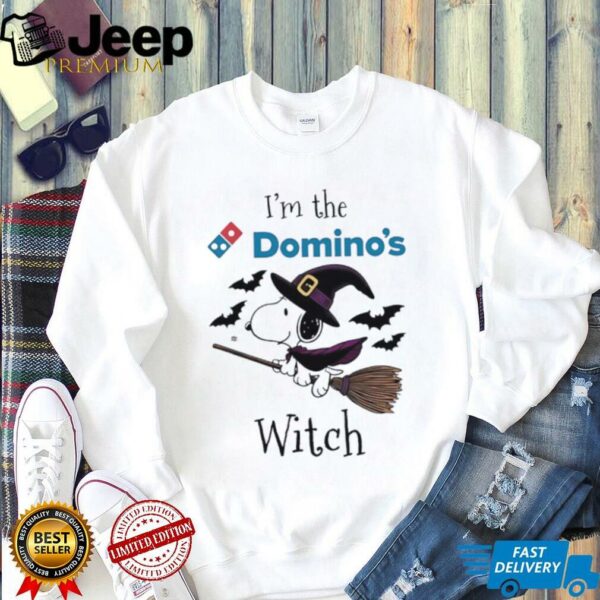 I’m the Domino’s Snoopy Witch Halloween shirt