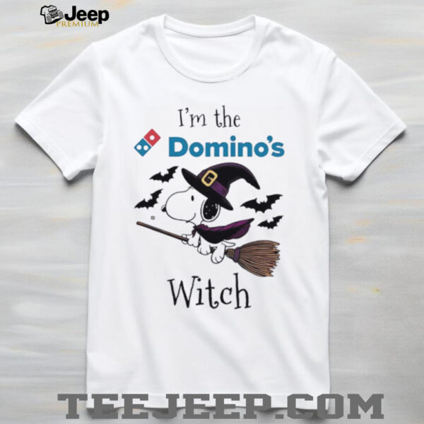 I’m the Domino’s Snoopy Witch Halloween shirt