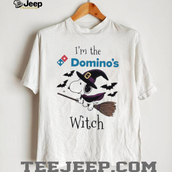 I’m the Domino’s Snoopy Witch Halloween shirt