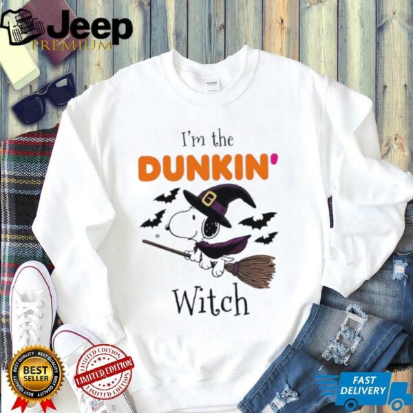 I’m the Dunkin Snoopy Witch Halloween shirt