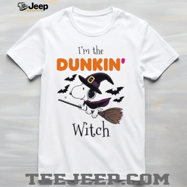 I’m the Dunkin Snoopy Witch Halloween shirt