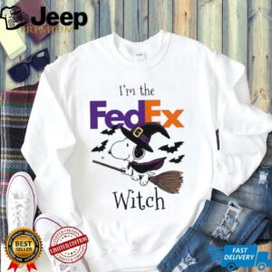 I’m the FedEx Snoopy Witch Halloween shirt