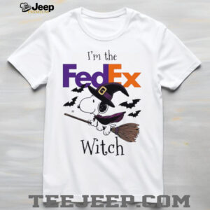 I’m the FedEx Snoopy Witch Halloween shirt