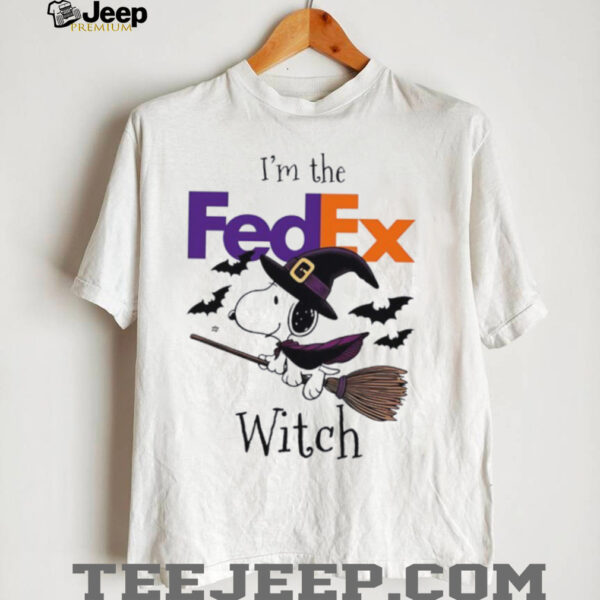 I’m the FedEx Snoopy Witch Halloween shirt