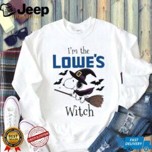 I’m the Lowe’s Snoopy Witch Halloween shirt
