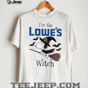 I’m the Lowe’s Snoopy Witch Halloween shirt