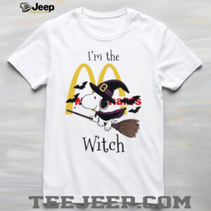 I’m the Mc Donald’s Snoopy Witch Halloween shirt