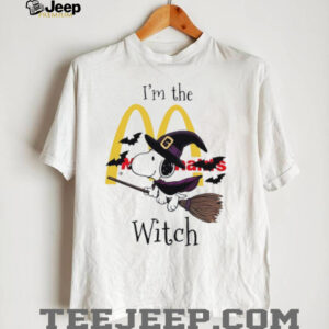 I’m the Mc Donald’s Snoopy Witch Halloween shirt