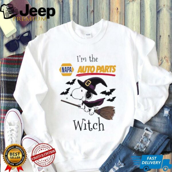 I’m the NaPa Auto Parts Snoopy Witch Halloween shirt