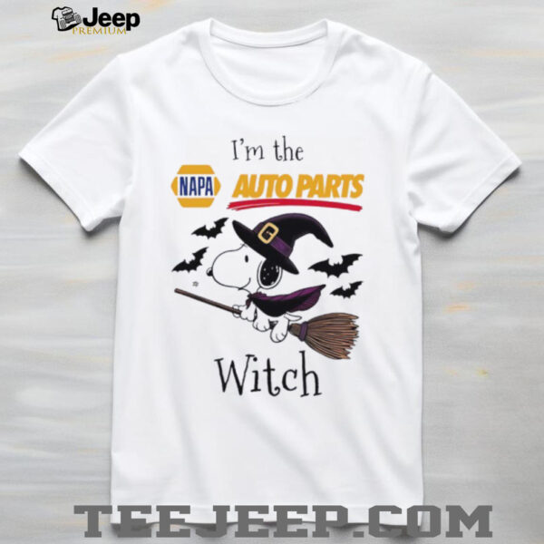 I’m the NaPa Auto Parts Snoopy Witch Halloween shirt