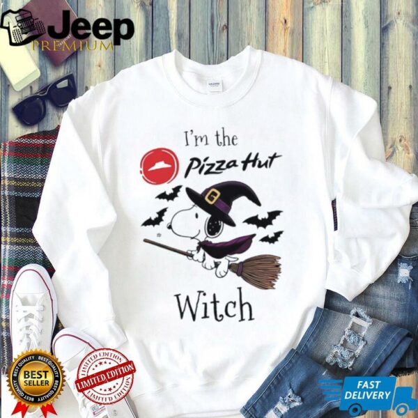I’m the Pizza Hut Snoopy Witch Halloween shirt