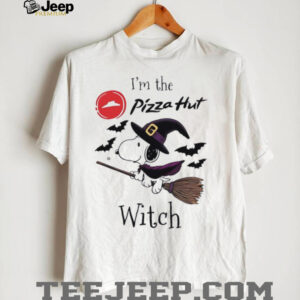 I’m the Pizza Hut Snoopy Witch Halloween shirt