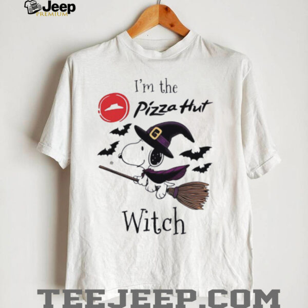 I’m the Pizza Hut Snoopy Witch Halloween shirt