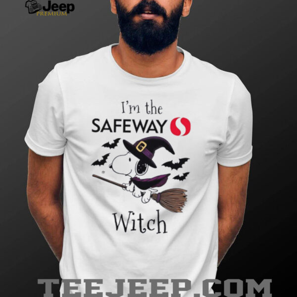 I’m the Safeway Snoopy Witch Halloween shirt