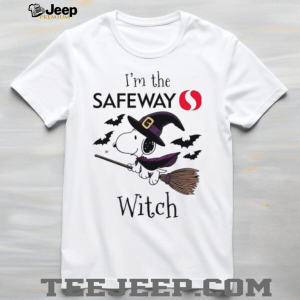 I’m the Safeway Snoopy Witch Halloween shirt