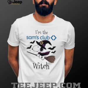 I’m the Sam’s club Snoopy Witch Halloween shirt
