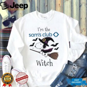I’m the Sam’s club Snoopy Witch Halloween shirt