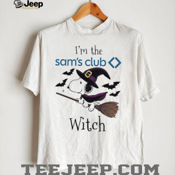 I’m the Sam’s club Snoopy Witch Halloween shirt