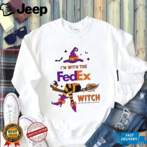I’m with the FedEx witch she has me under her...