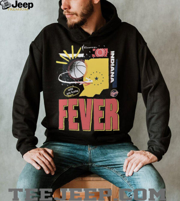 Indiana Fever ’25 WNBA Playoffs In The Zone 2 sided shirt