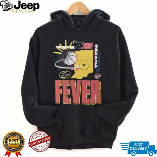 Indiana Fever ’25 WNBA Playoffs In The Zone 2 sided shirt