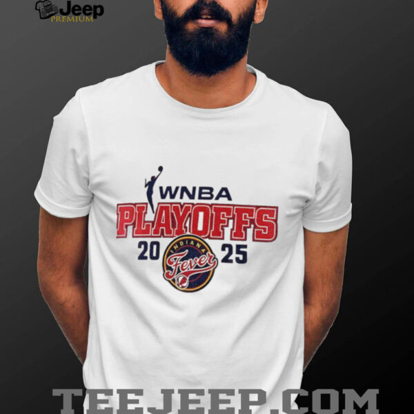 Indiana Fever Basketball WNBA Playoffs 2025 logo shirt