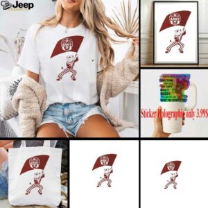 Indiana Hoosier army flag shirt
