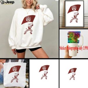 Indiana Hoosier army flag shirt