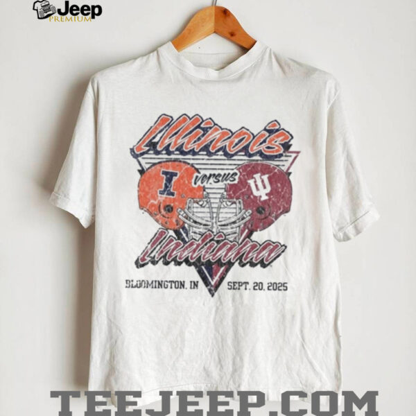 Indiana Hoosiers Football vs Illinois Fighting Illini Bloomington In Sept 20 2025 Gameday shirt
