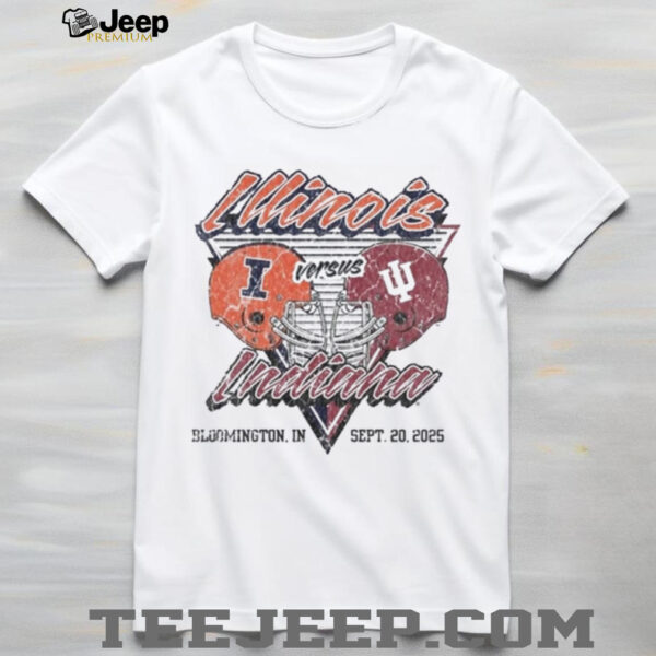 Indiana Hoosiers Football vs Illinois Fighting Illini Bloomington In Sept 20 2025 Gameday shirt