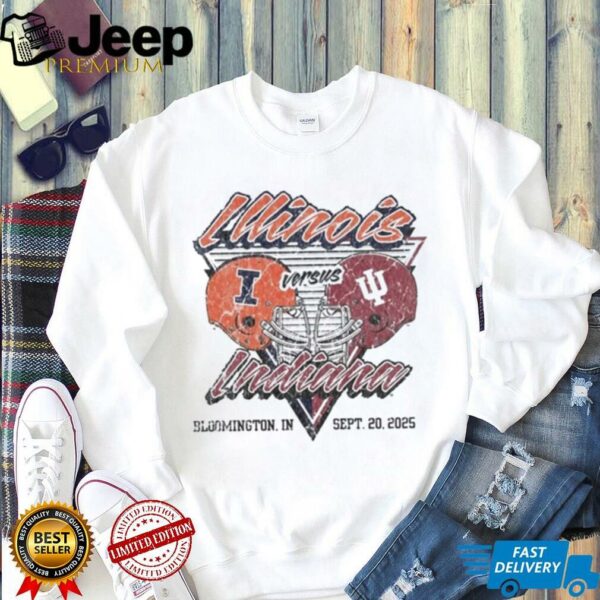 Indiana Hoosiers Football vs Illinois Fighting Illini Bloomington In Sept 20 2025 Gameday shirt