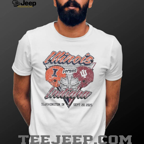Indiana Hoosiers Football vs Illinois Fighting Illini Bloomington In Sept 20 2025 Gameday shirt